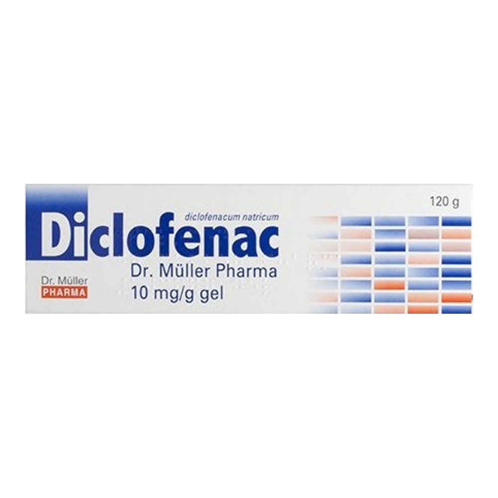 E-shop Diclofenac Dr. Müller Pharma 10 mg/g gél 120g