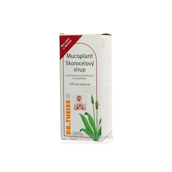 Mucoplant Skorocelový sirup s echinaceou a vit. C na imunitu 250 ml