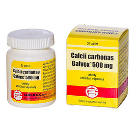 Galvex Kalciové tablety 50 x 500 mg