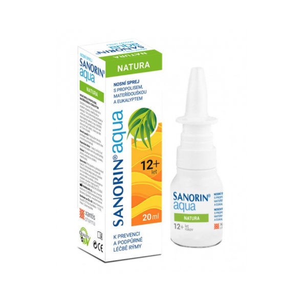 Sanorin Aqua NATURA nosový sprej 20 ml