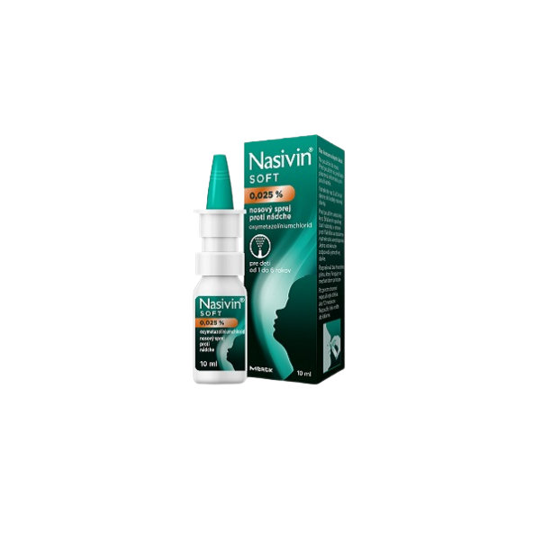 NASIVIN SOFT 0,025 % nosový sprej pre deti 10 ml
