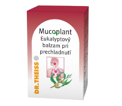 E-shop Mucoplant eukalyptový balzam pri prechladnutí, 50 g