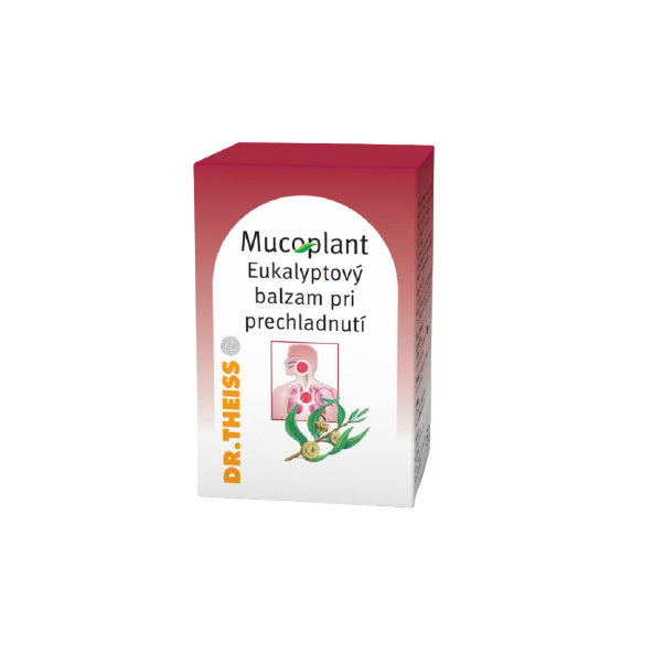 Mucoplant eukalyptový balzam pri prechladnutí, 50 g
