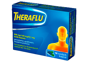 E-shop THERAFLU proti príznakom chrípky a prechladnutia 16 cps