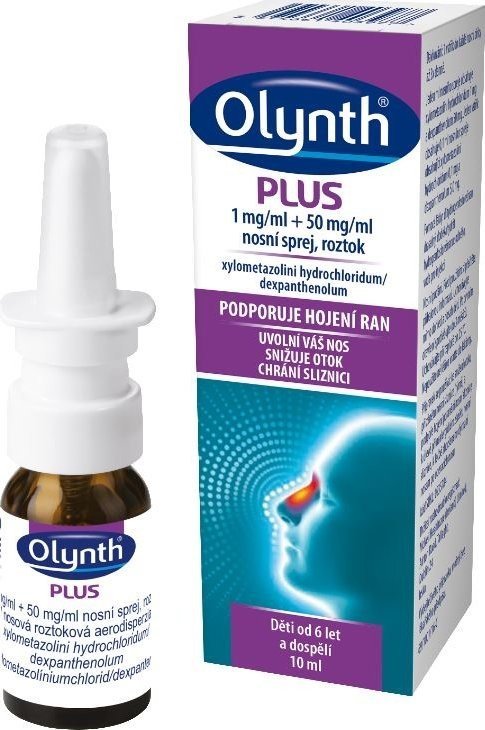 E-shop OLYNTH PLUS 1 mg/50 mg/ml na liečbu nádchy 10 ml