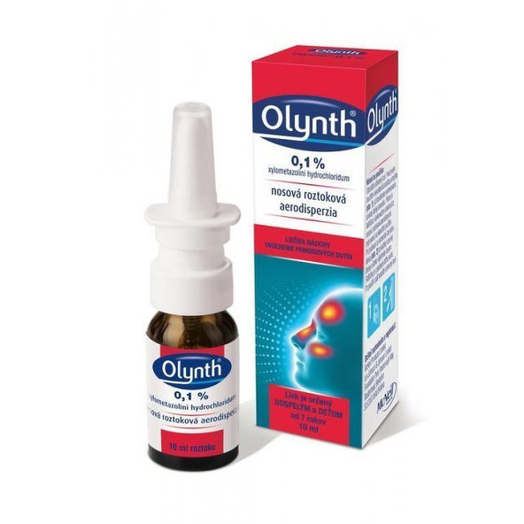 Olynth na upchatý nos a nádchu, 0,1 % 10ml