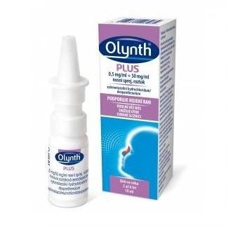 E-shop OLYNTH PLUS 0,5 mg/50 mg/ml na liečbu nádchy 10 ml