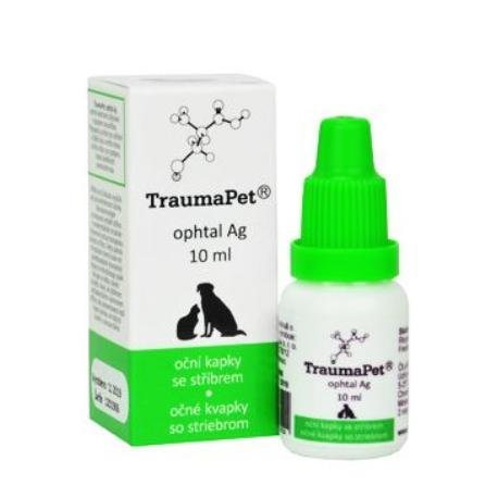 E-shop TraumaPet kvapky do očí so striebrom pre psy a mačky 10ml