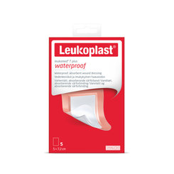 LEUKOPLAST LEUKOMED T Plus absorbčná náplasť na rany, 5x7,2cm 5 ks