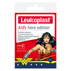 LEUKOPLAST KIDS Hero Edition Wonder Woman náplasť na rany, 6 cm x 1m  1 ks