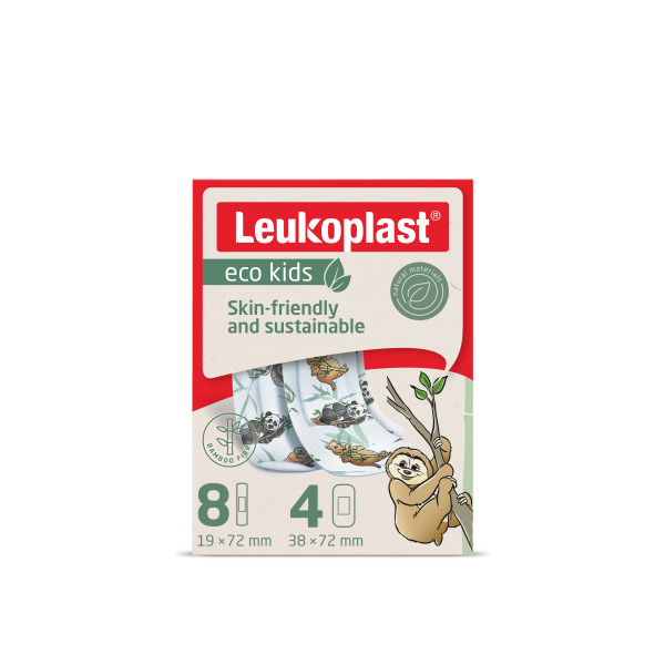 LEUKOPLAST Eco Kids detské náplasti, 2 veľkosti 12 ks kúpite na Najlekaren.eu
