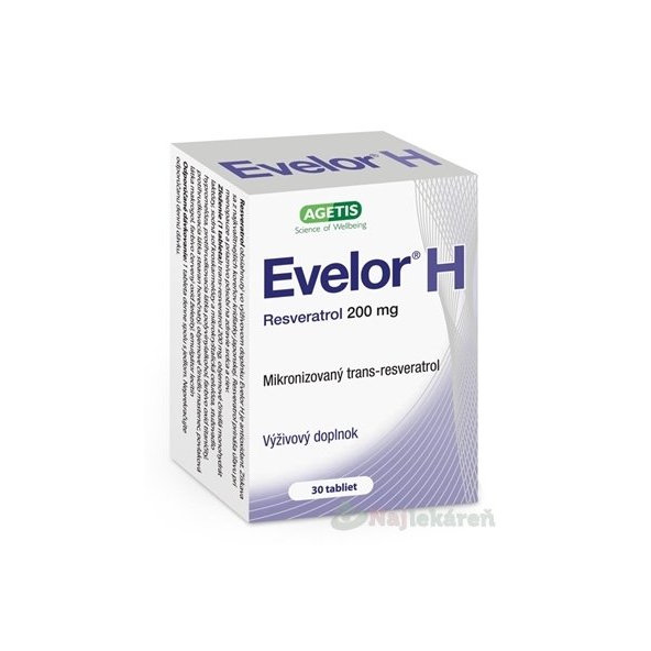 Evelor H 200mg 30tbl