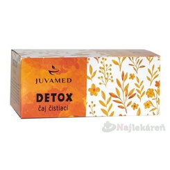 JUVAMED DETOX čaj čistiaci, 20x1,5g
