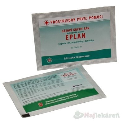 E-shop EPLAN Gázové krytie rán, antiseptické, sterilné 1ks