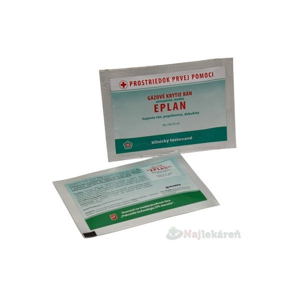 EPLAN Gázové krytie rán, antiseptické, sterilné 1ks