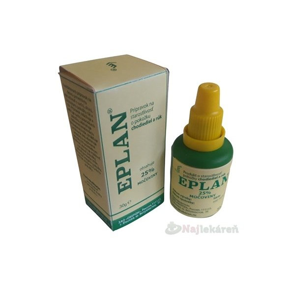 EPLAN Gél 25 % Urea, na pokožku chodidiel a rúk, 30 g