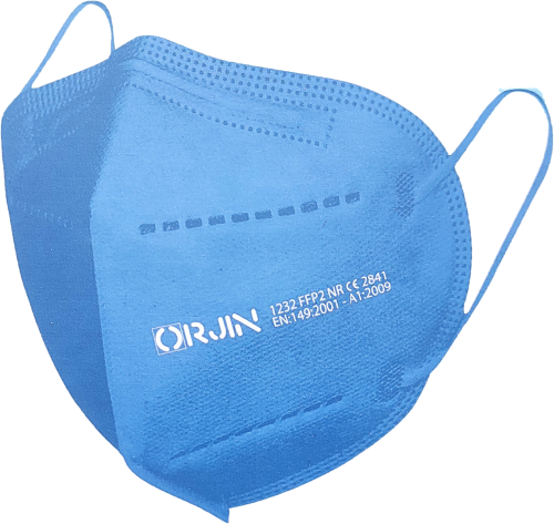 E-shop Orjin Jednorázový respirátor FFP2 NR modrý 10ks