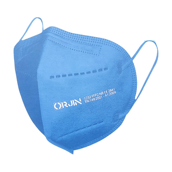 Orjin Jednorázový respirátor FFP2 NR modrý 10ks
