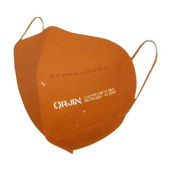Orjin Jednorázový respirátor FFP2 NR oranžový 10ks