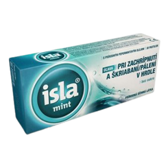 ISLA MINT proti kašľu a bolesti hrdla 30 pastiliek