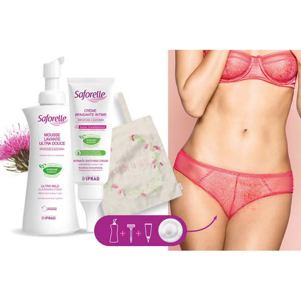 Saforelle balíček na odstránenie chĺpkov bez podráždenia