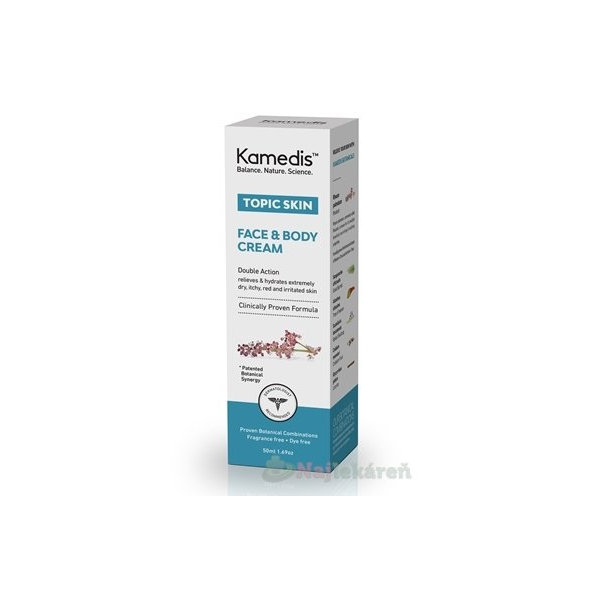 Kamedis TOPIC SKIN FACE & BODY krém na tvár a telo 50ml
