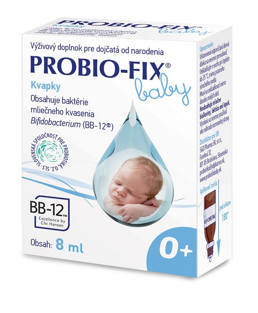 E-shop PROBIO-FIX baby na podporu imunity a správneho trávenia, kvapky 1x8 ml