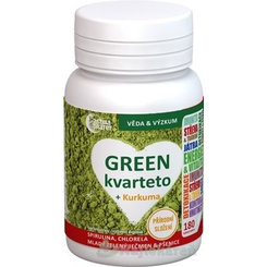 Astina GREEN kvarteto + Kurkuma, 180ks