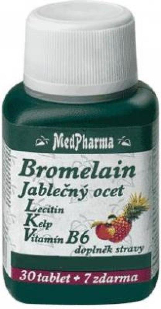 E-shop MedPharma BROMELAIN 300 mg + JABL.OCOT + LECITIN