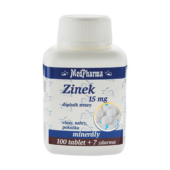 MedPharma ZINOK 25 mg Forte 107tbl