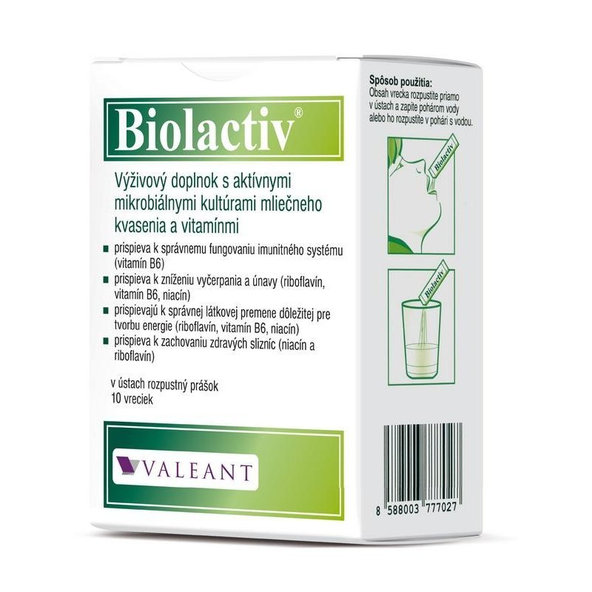 Biolactiv 10 vreciek