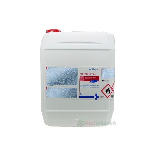Septoderm gél dezinfekčný prípravok 5l