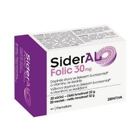 SiderAL Folic 30 mg, 20 ks
