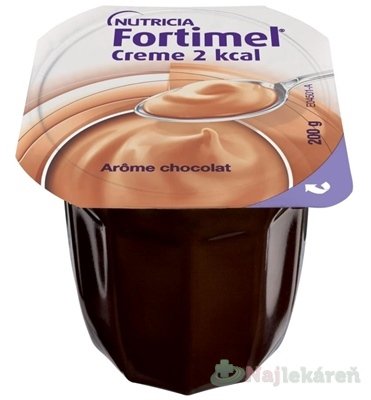 E-shop Fortimel Creme 2 kcal s čokoládovou príchuťou, 24x200g