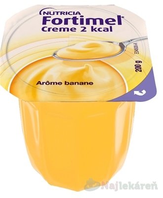 E-shop Fortimel Creme 2 kcal s banánovou príchuťou, 24x200g
