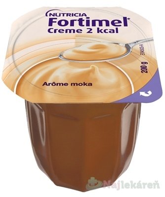 E-shop Fortimel Creme 2 kcal s príchuťou mocca, 24x200g