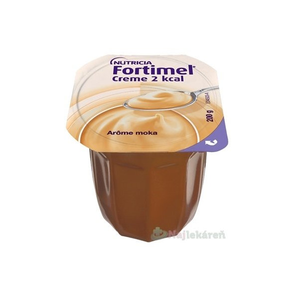 Fortimel Creme 2 kcal s príchuťou mocca, 24x200g