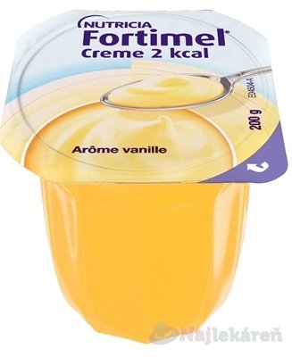 E-shop Fortimel Creme 2 kcal s vanilkovou príchuťou, 24x200g