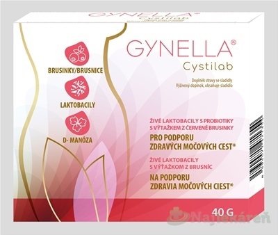 E-shop GYNELLA Cystilab, 10x4 g (40 g)