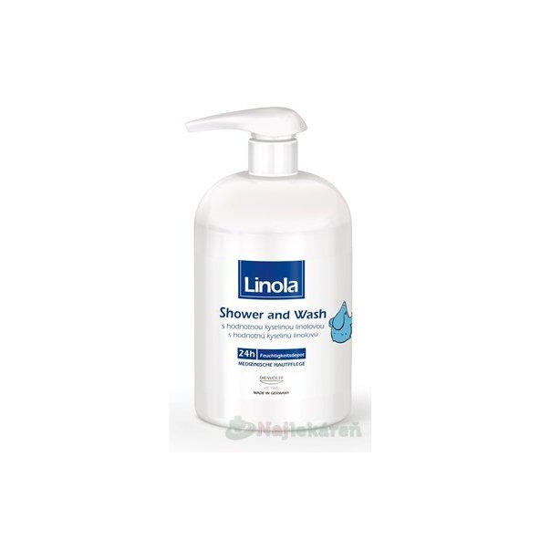 Linola Shower and Wash, 500ml