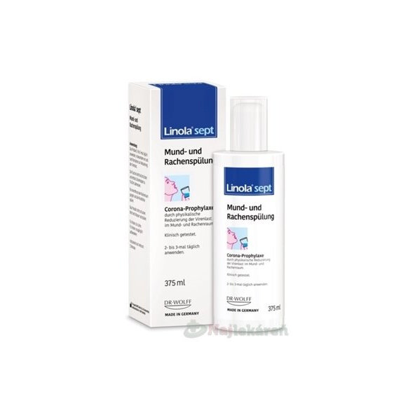 Linola sept Mund- und Rachenspülung, 375ml