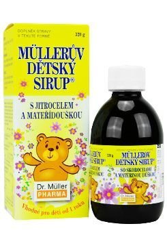 E-shop MÜLLEROV DETSKÝ SIRUP výživový doplnok s vitamínom C 320g