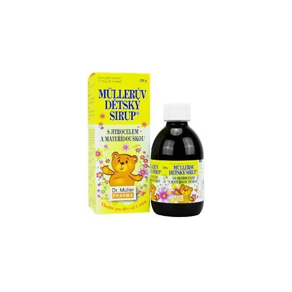 MÜLLEROV DETSKÝ SIRUP výživový doplnok s vitamínom C 320g