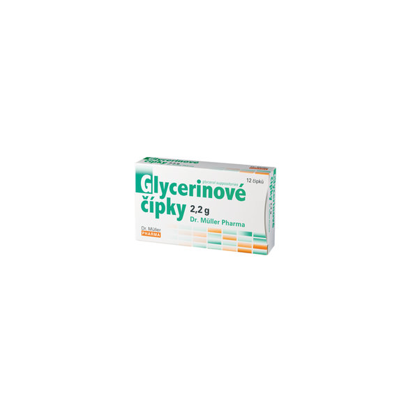 Dr. Müller Glycerínové čípky 12 x 2,2g