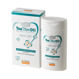 Dr. Müller Tea Tree Oil UMÝVACÍ GÉL na intímnu hygienu 200 ml