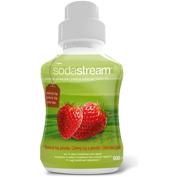Sirup ZELENÝ ČAJ/JAHODA SODASTREAM, 500ml