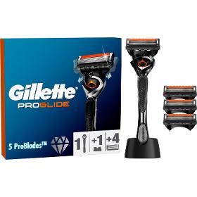 Gillette ProGlide holiaci strojček + 4 náhradné hlavice