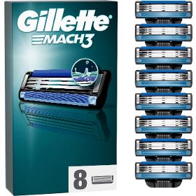 Gillette Mach3 náhradné hlavice 8 ks