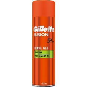 Gillette Fusion Sensitive Skin gél na holenie