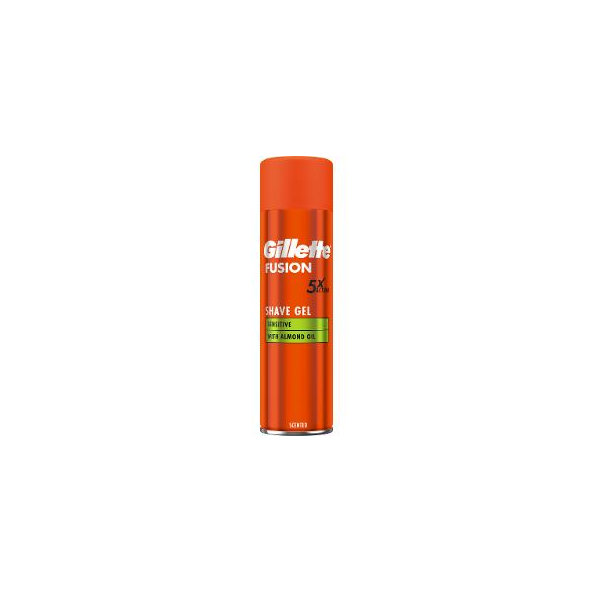 Gillette Fusion Sensitive Skin gél na holenie